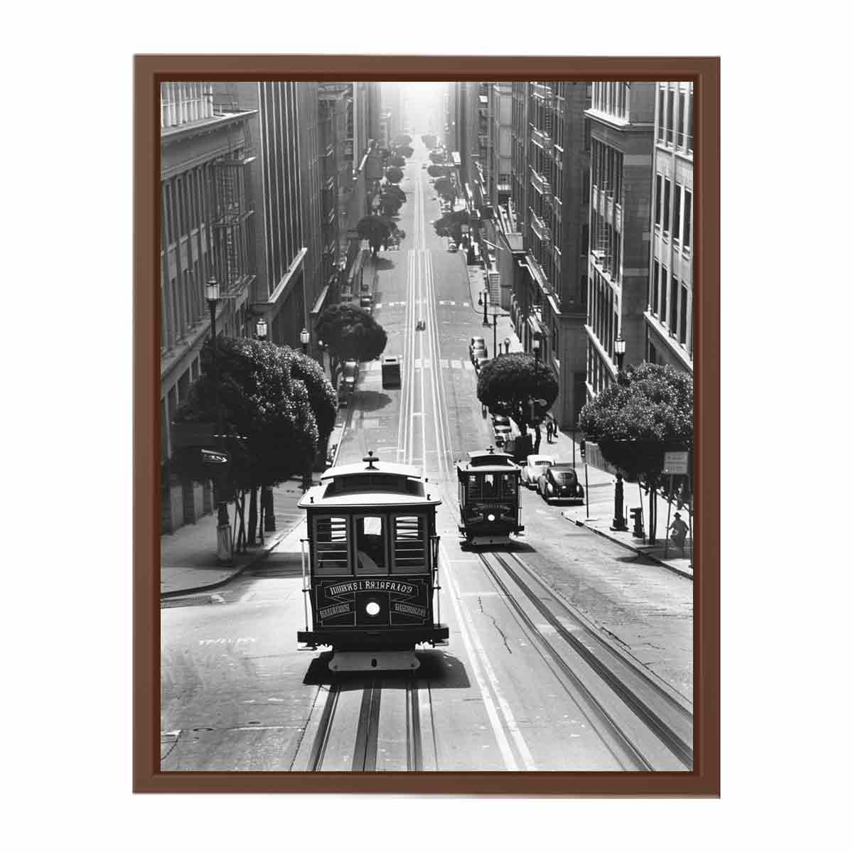 Main Street San Francisco Canvas Art Print-6