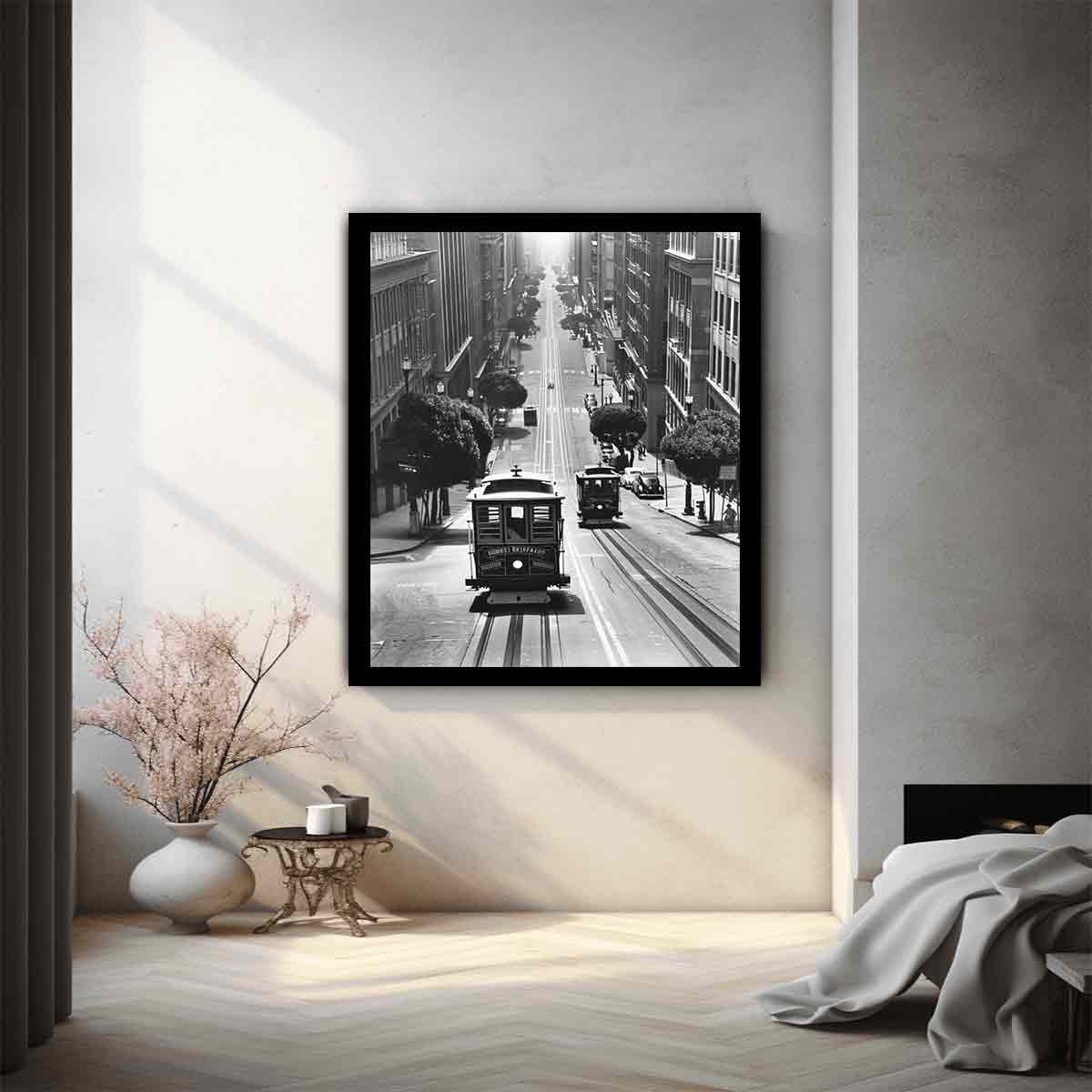 Main Street San Francisco Canvas Art Print-1