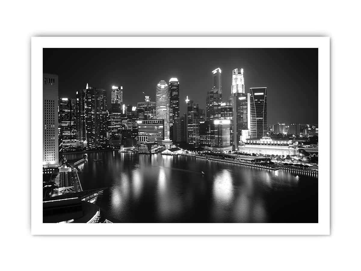City Skyline Canvas Art Print-8