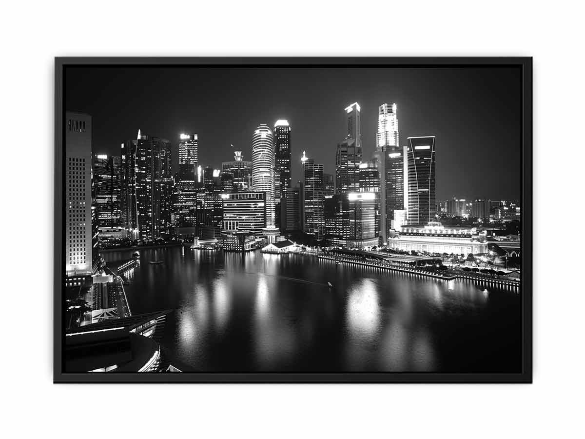 City Skyline Canvas Art Print-4