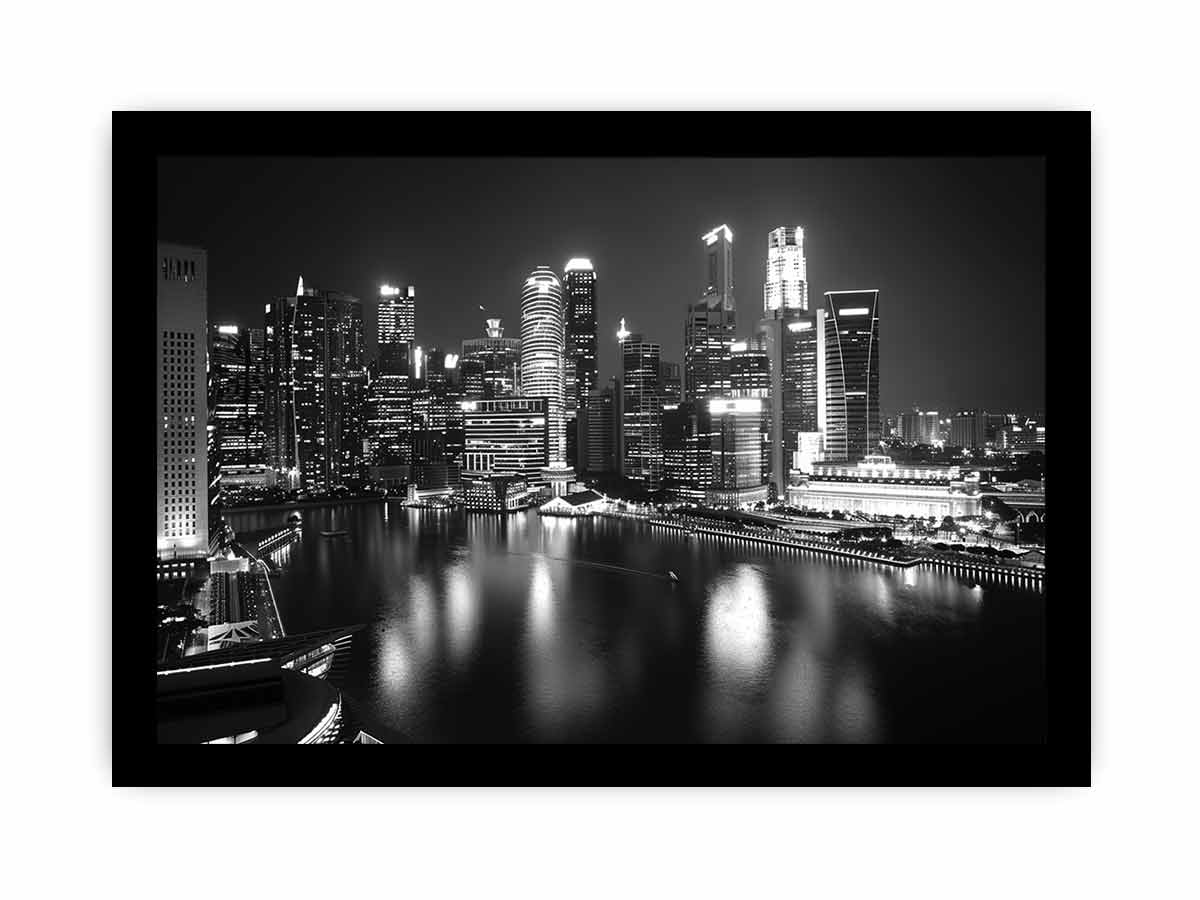 City Skyline Canvas Art Print-7