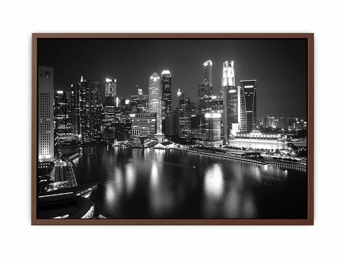 City Skyline Canvas Art Print-6