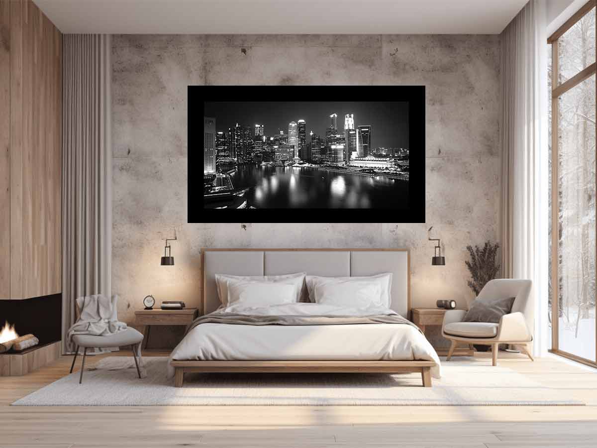 City Skyline Canvas Art Print-1