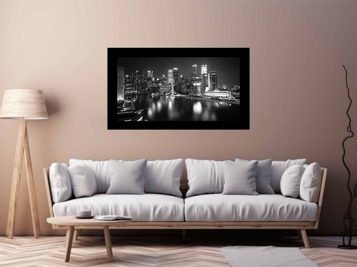 City Skyline Canvas Art Print-2