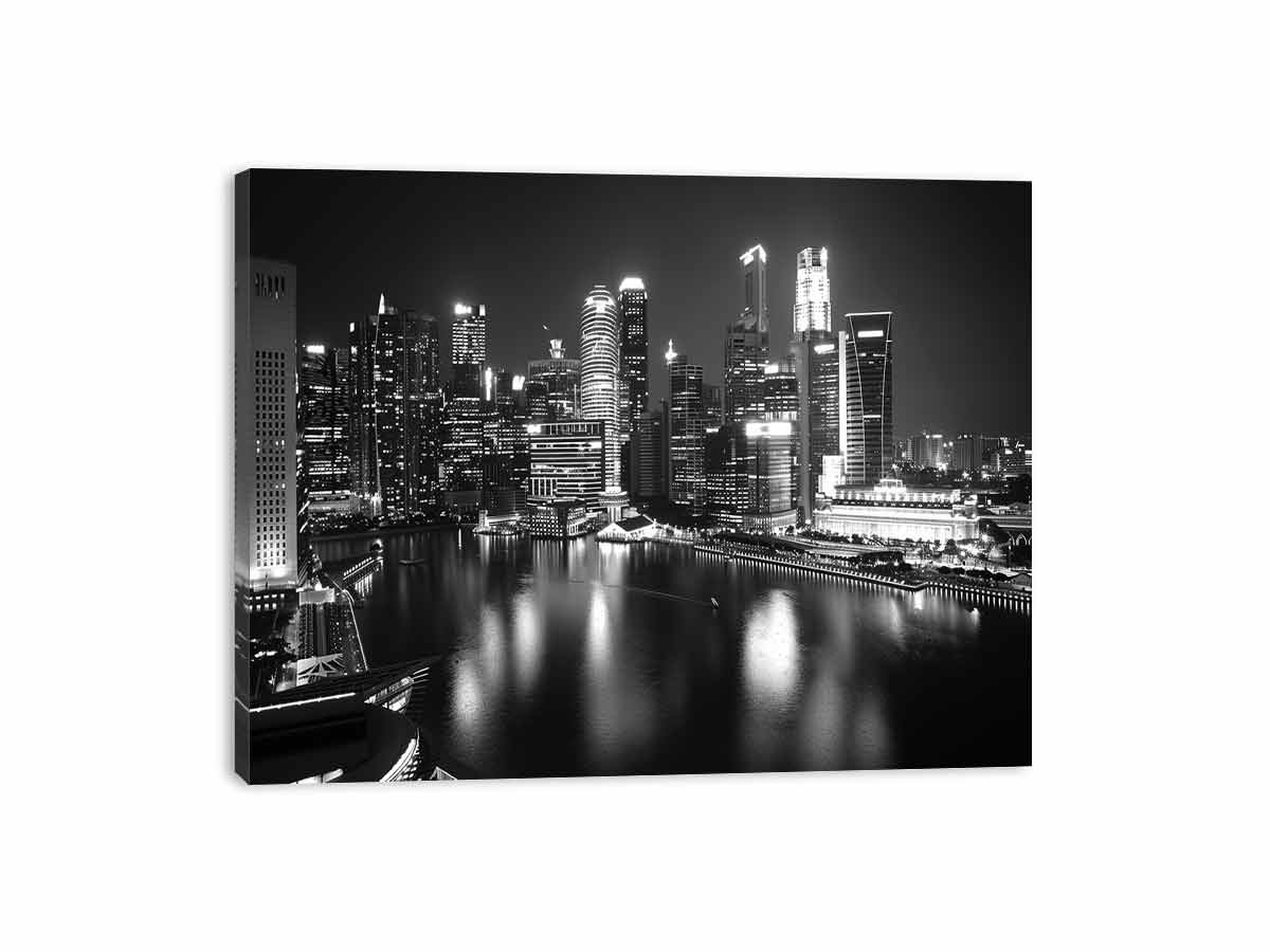 City Skyline Canvas Art Print-3