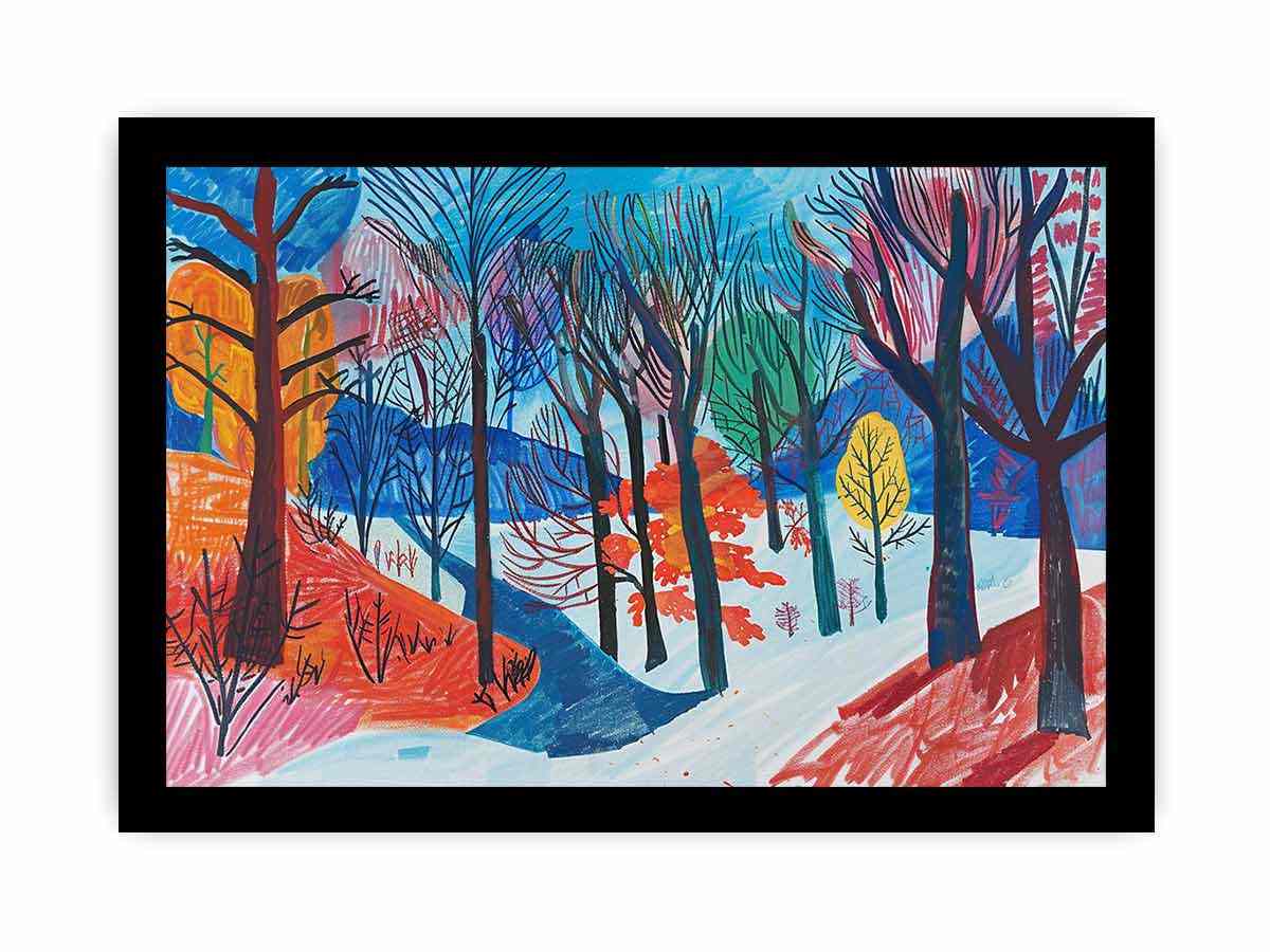 Countryside  landscape Canvas Art Print-7