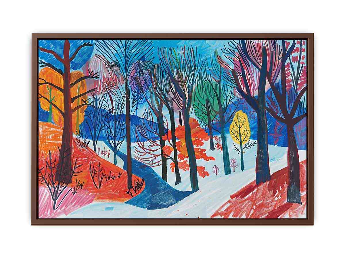 Countryside  landscape Canvas Art Print-6