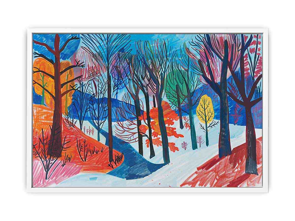 Countryside  landscape Canvas Art Print-5