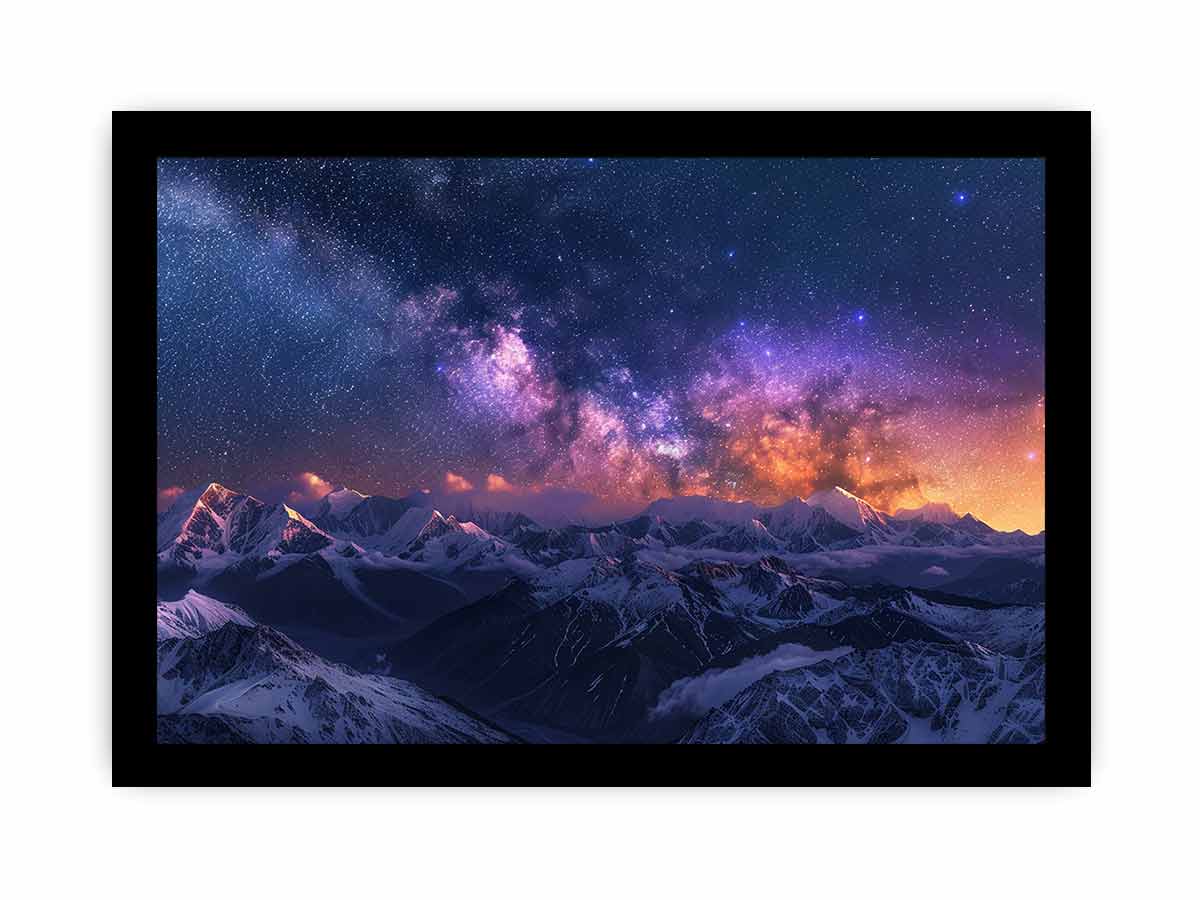 Starry Sky  Canvas Art Print-7