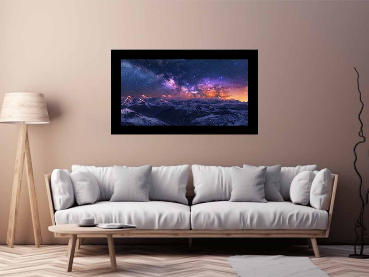 Starry Sky  Canvas Art Print-2