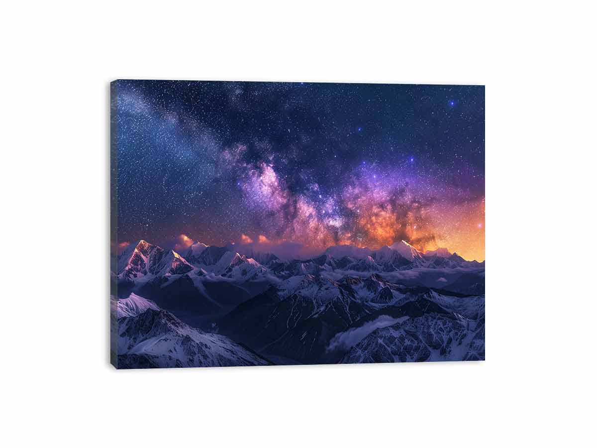 Starry Sky  Canvas Art Print-3