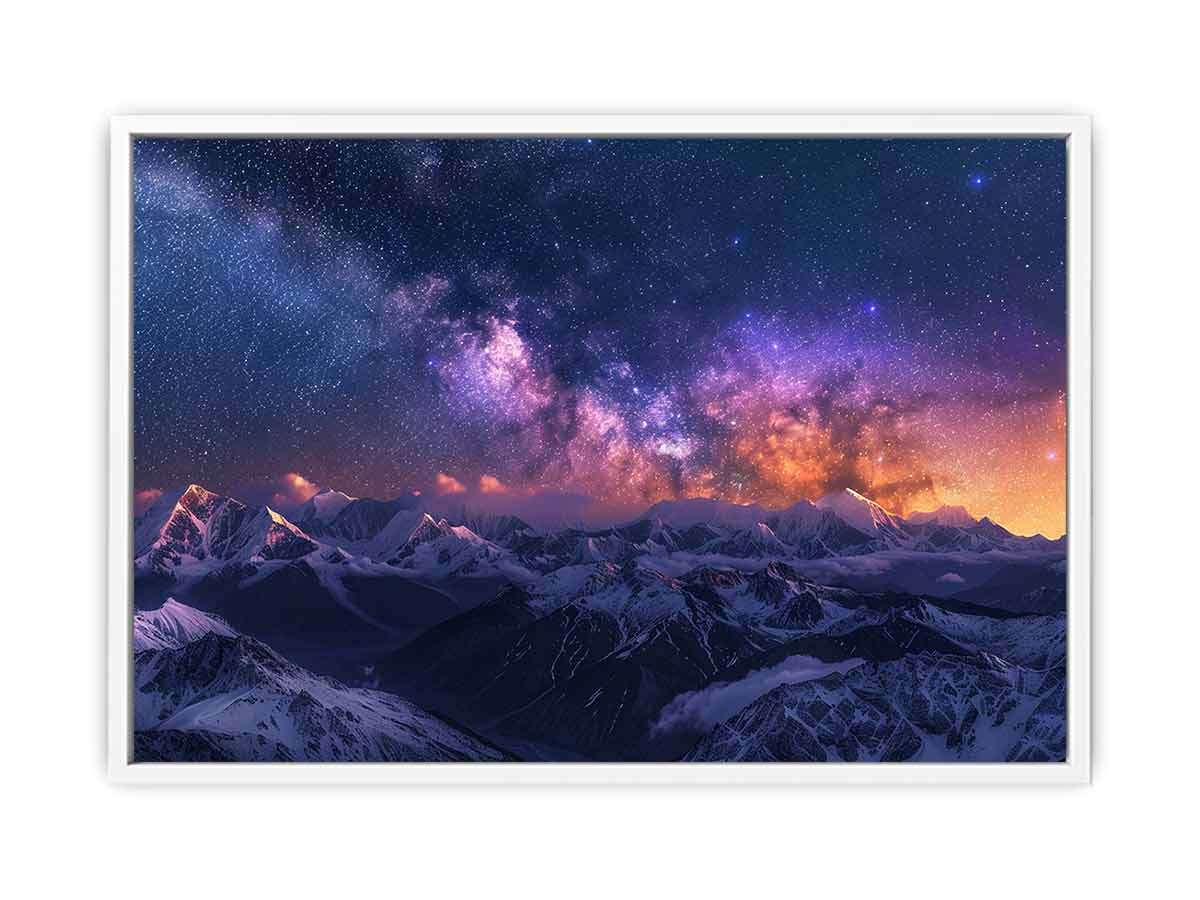 Starry Sky  Canvas Art Print-5