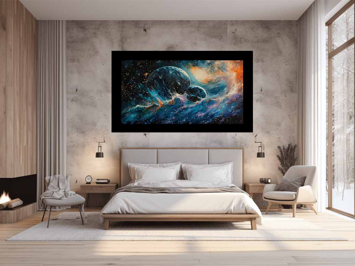 Space Art  Canvas Art Print-1