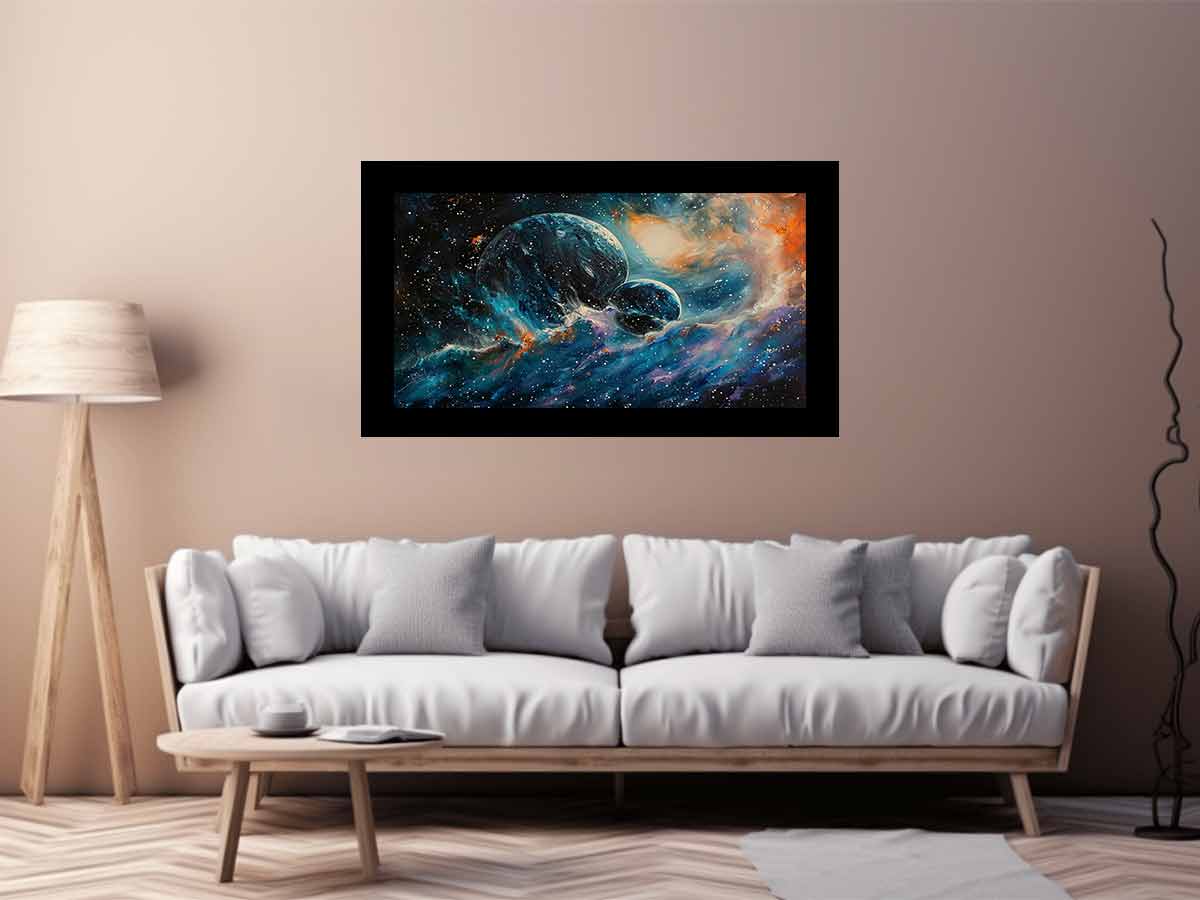 Space Art  Canvas Art Print-2