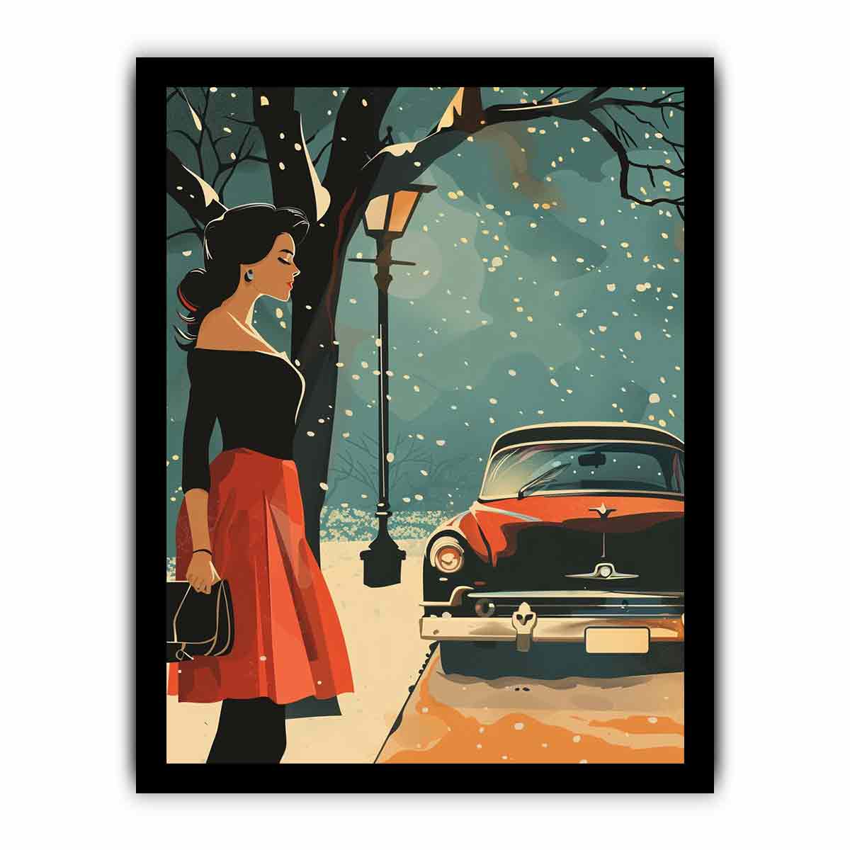 Waiting for Prince Canvas Art Print-7