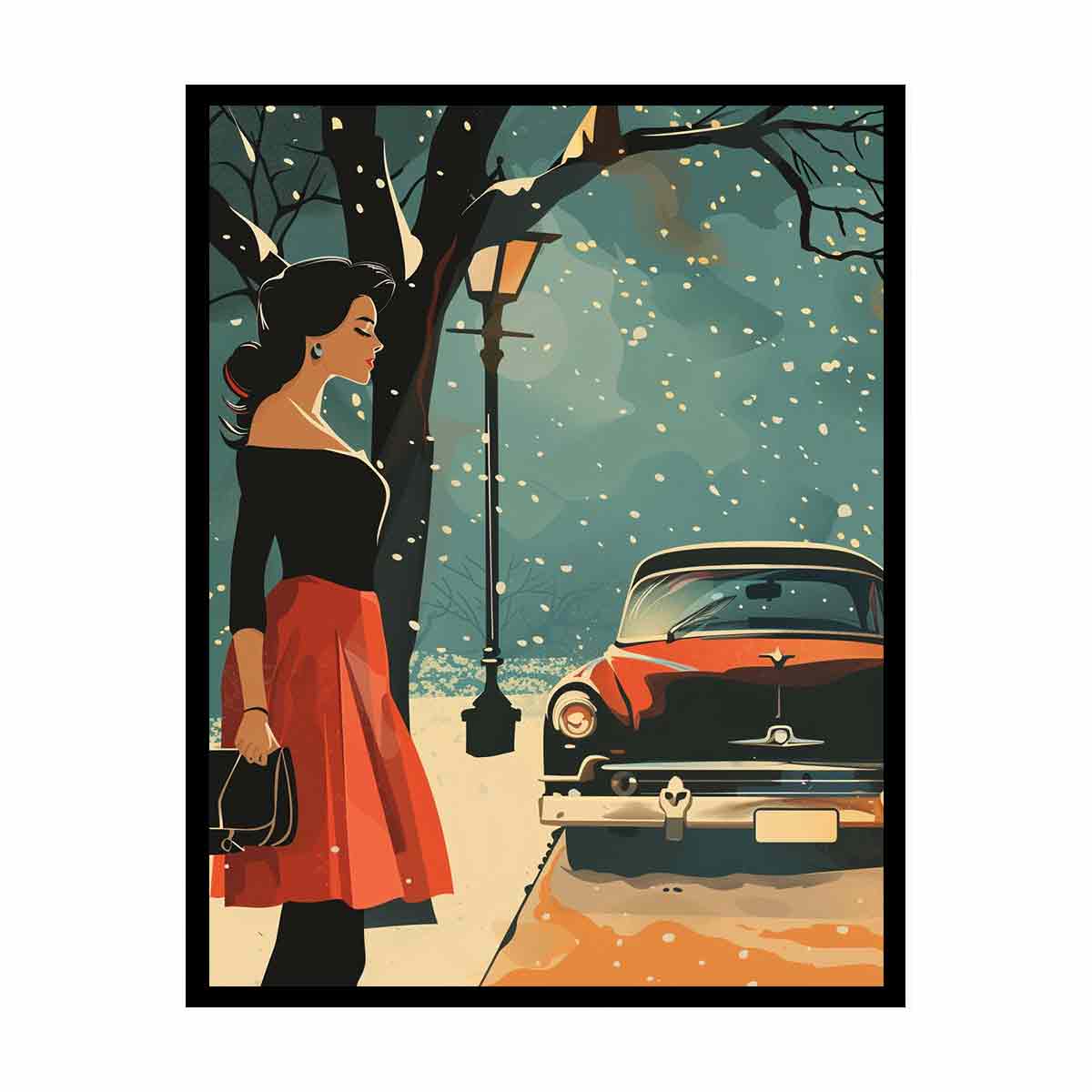 Waiting for Prince Canvas Art Print-4