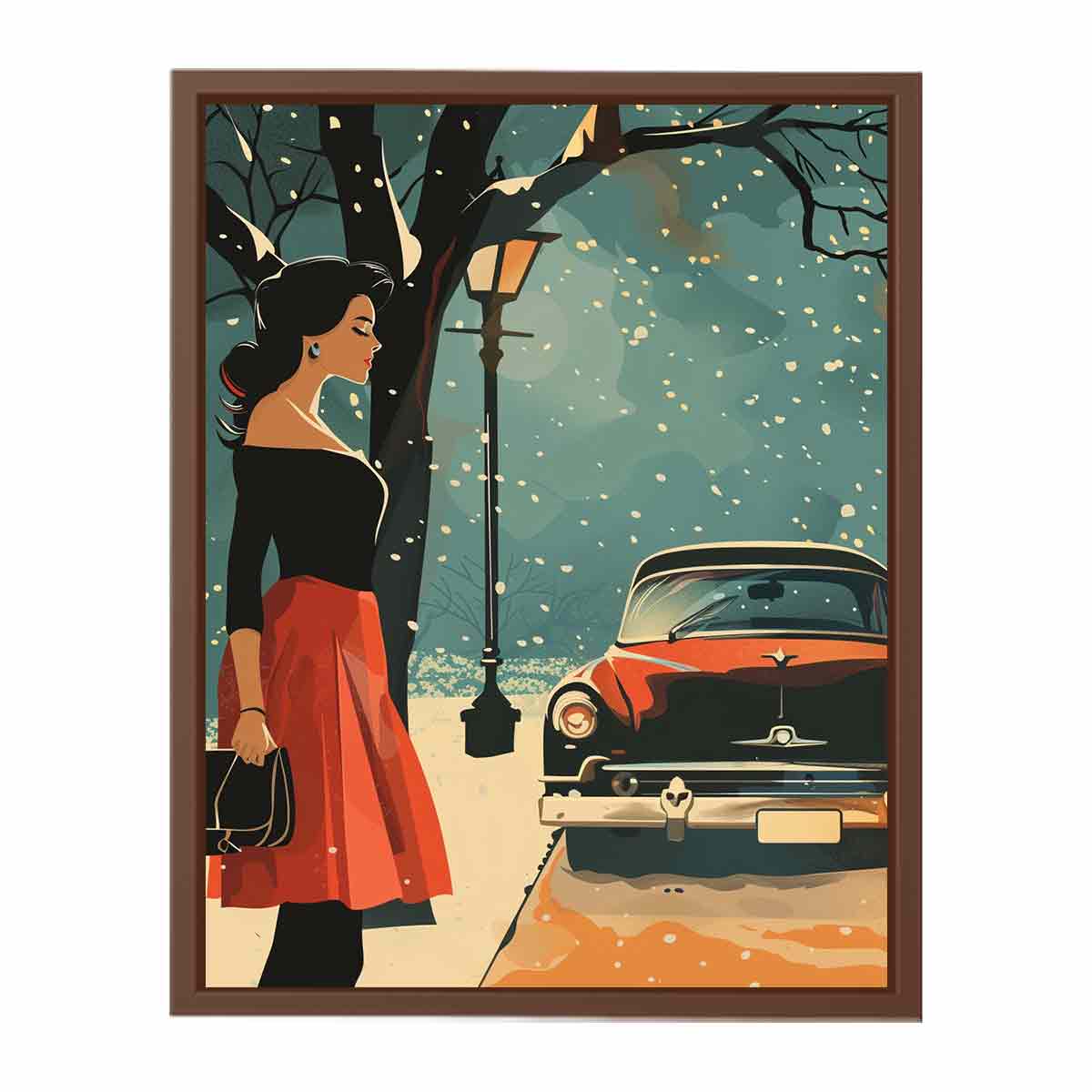 Waiting for Prince Canvas Art Print-6