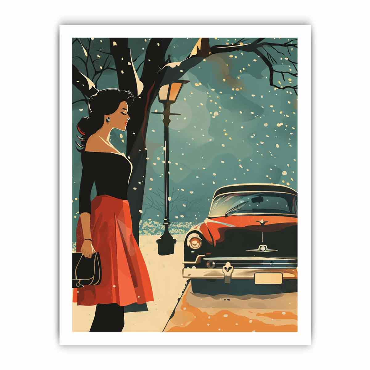 Waiting for Prince Canvas Art Print-8