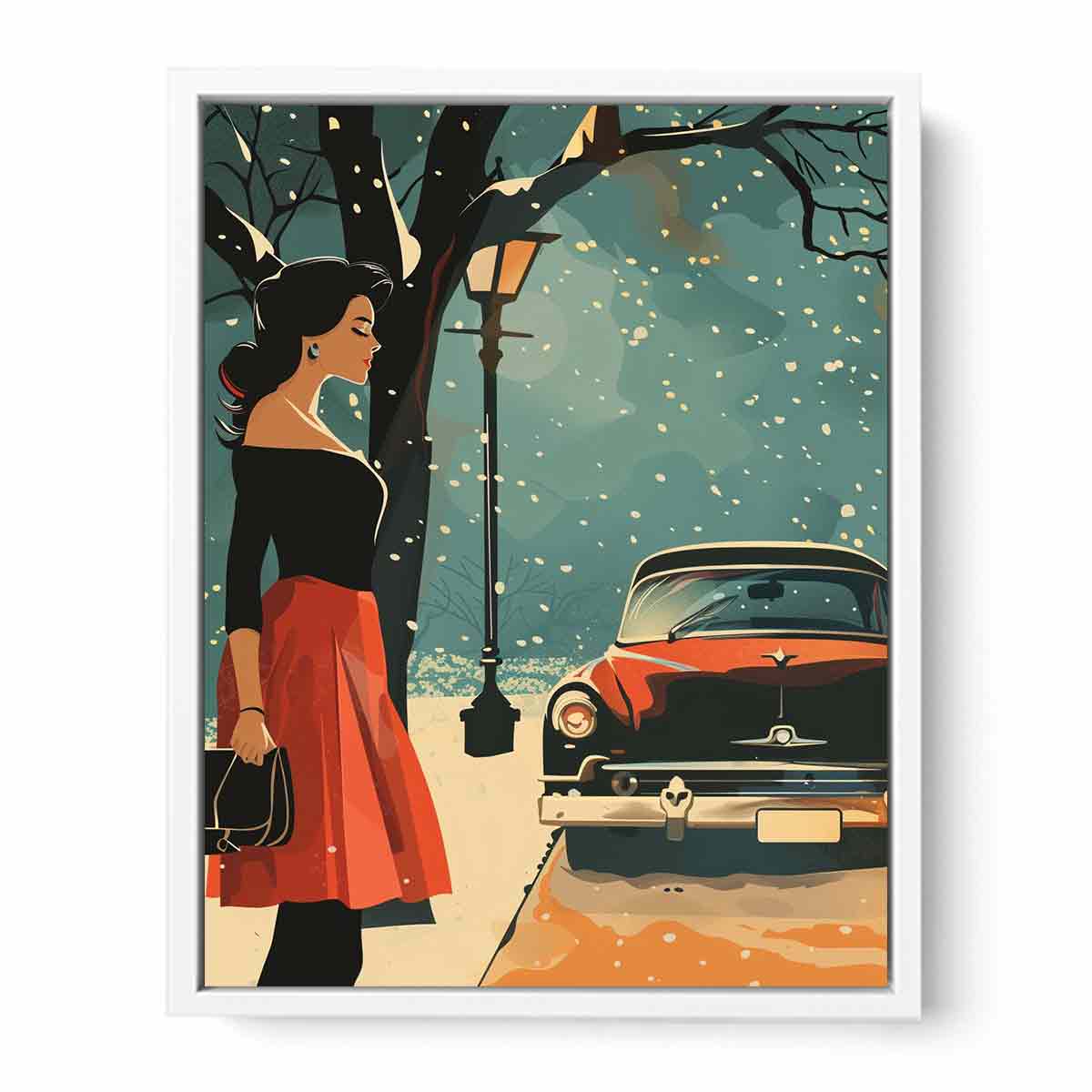 Waiting for Prince Canvas Art Print-5