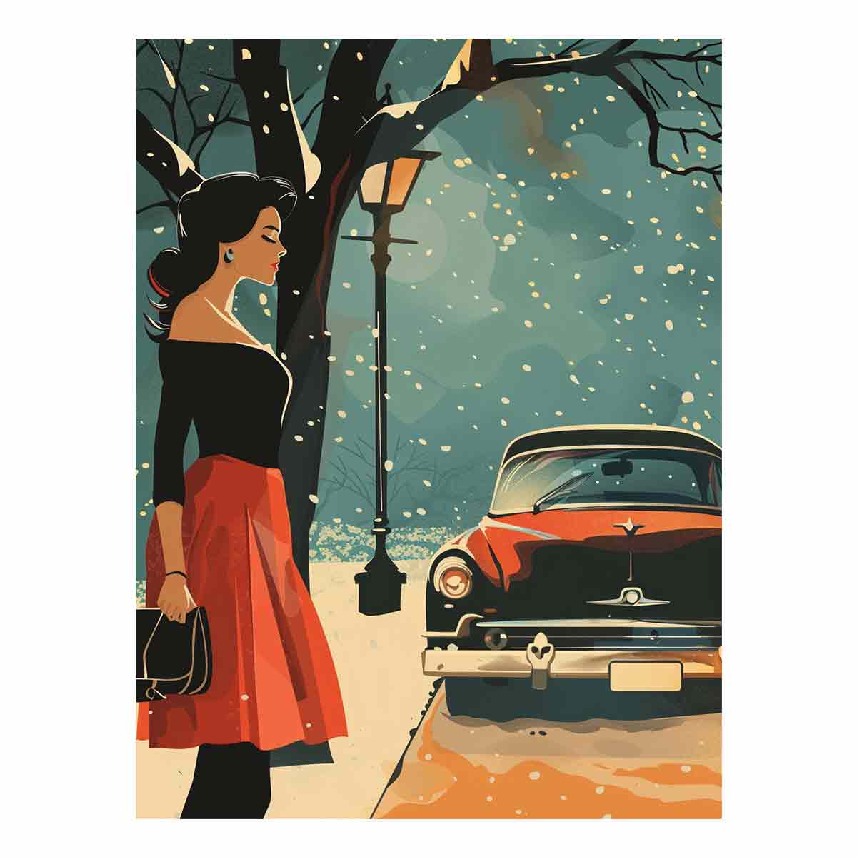 Waiting for Prince Canvas Art Print-0