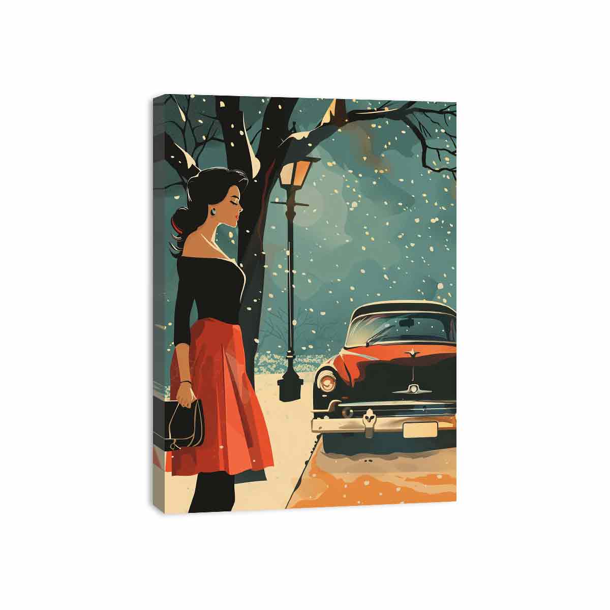 Waiting for Prince Canvas Art Print-3