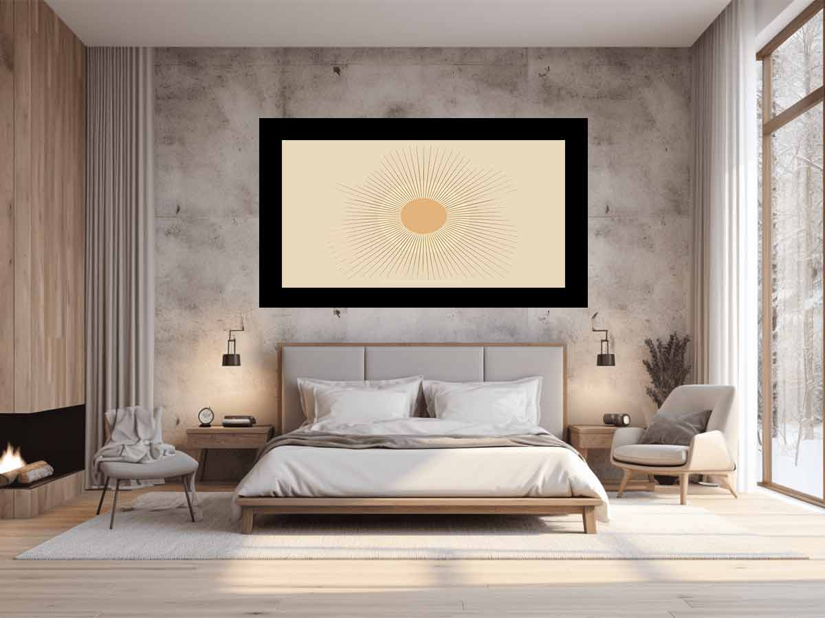 Sun  Canvas Art Print Poster-1