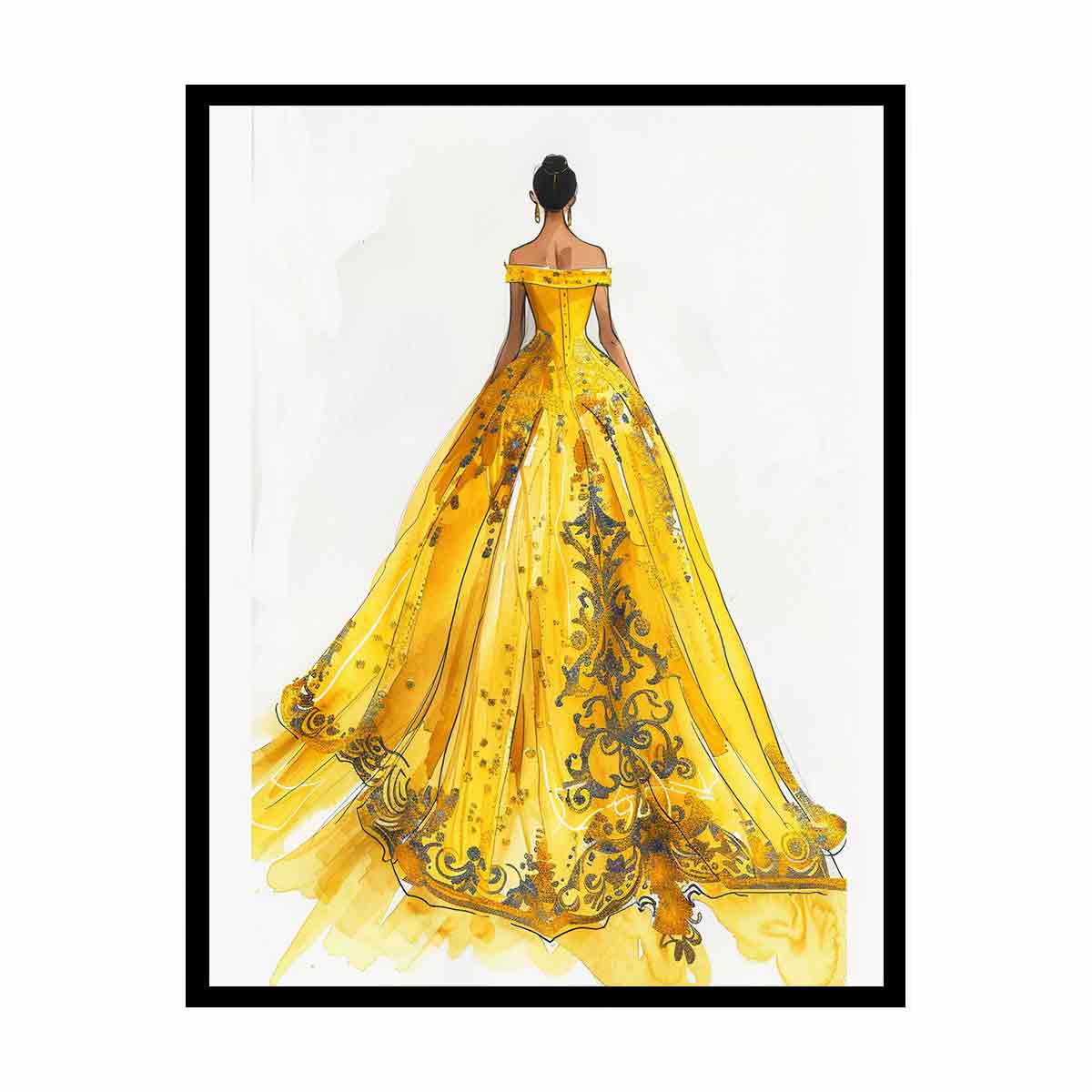 Fashion Walk Canvas Art Print-4