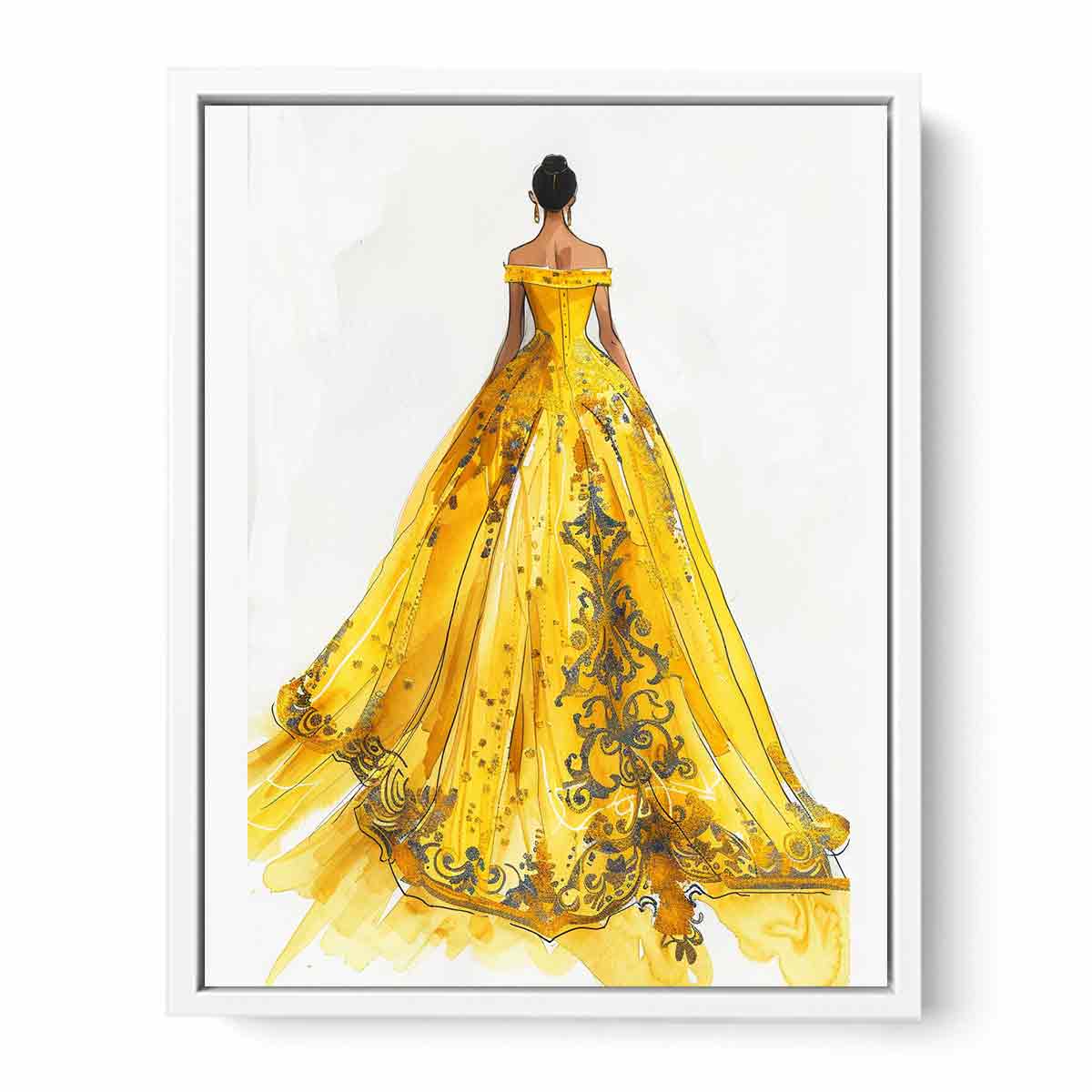 Fashion Walk Canvas Art Print-5