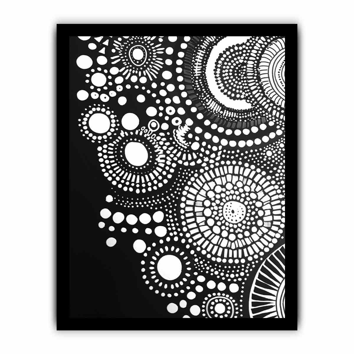 Dot Art  Canvas Art Print-7