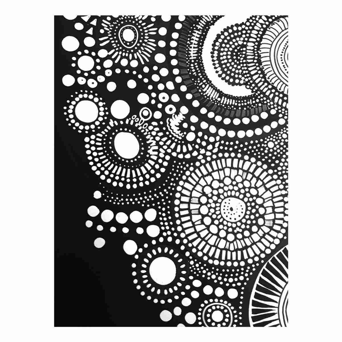 Dot Art  Canvas Art Print-0