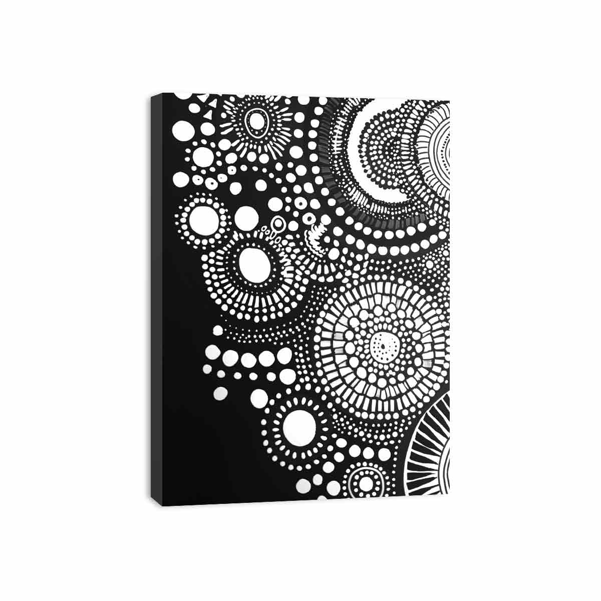 Dot Art  Canvas Art Print-3
