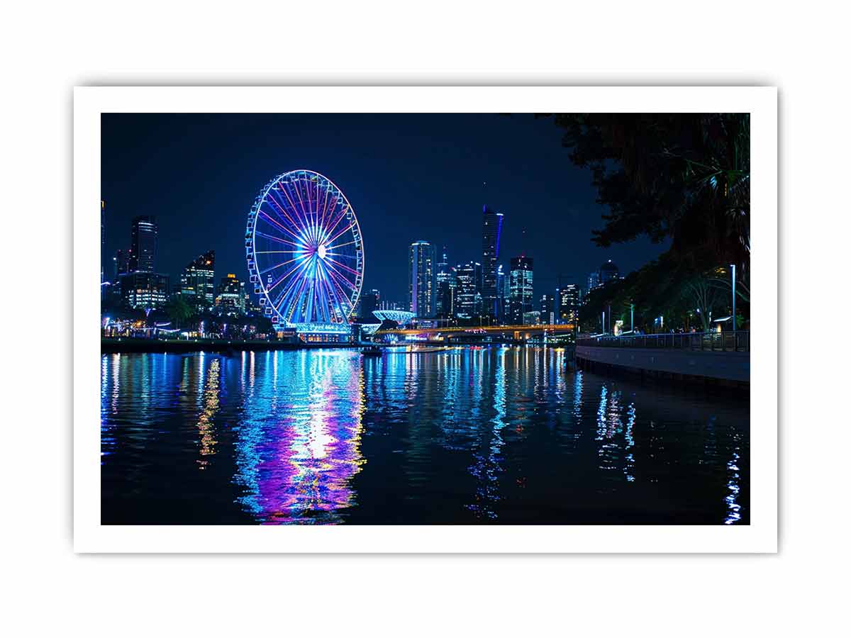 Brisbane Eye Canvas Art Print-8