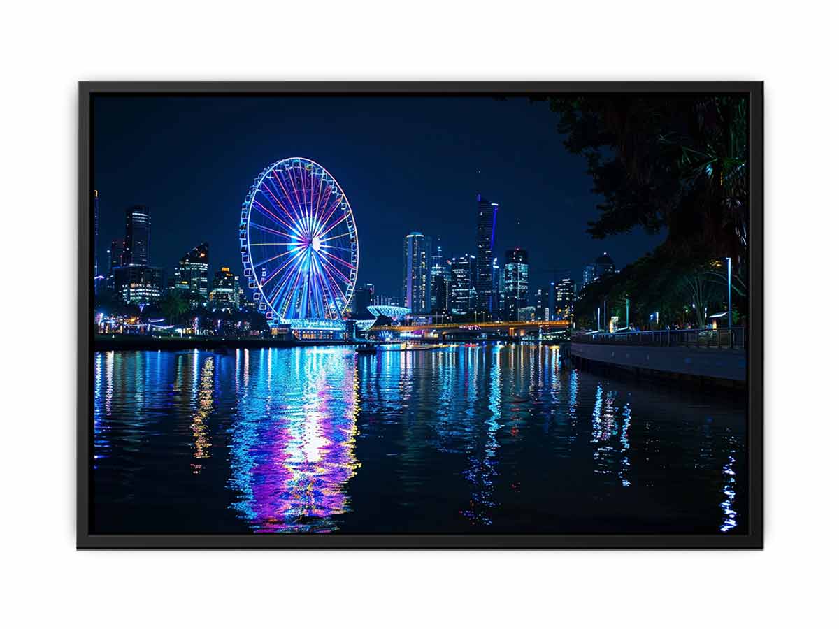 Brisbane Eye Canvas Art Print-4