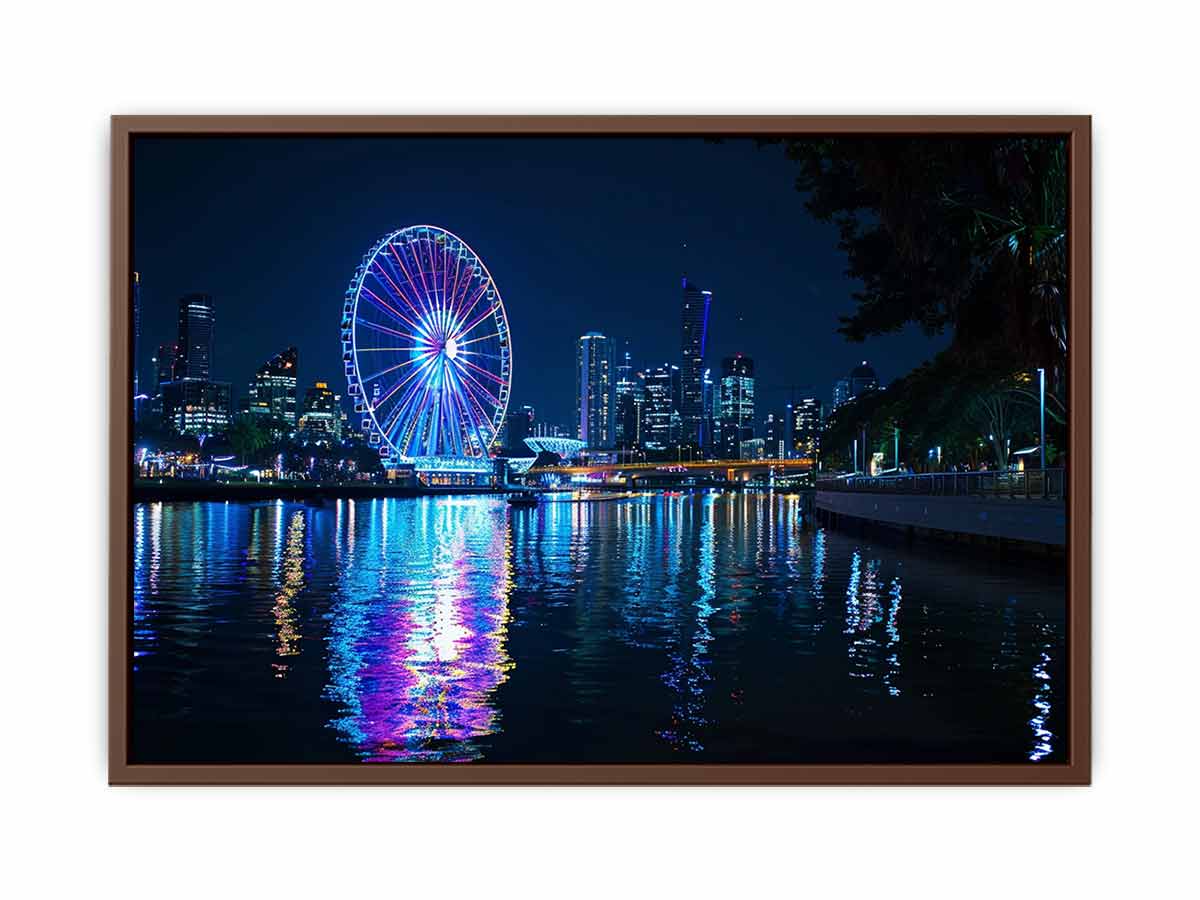 Brisbane Eye Canvas Art Print-6