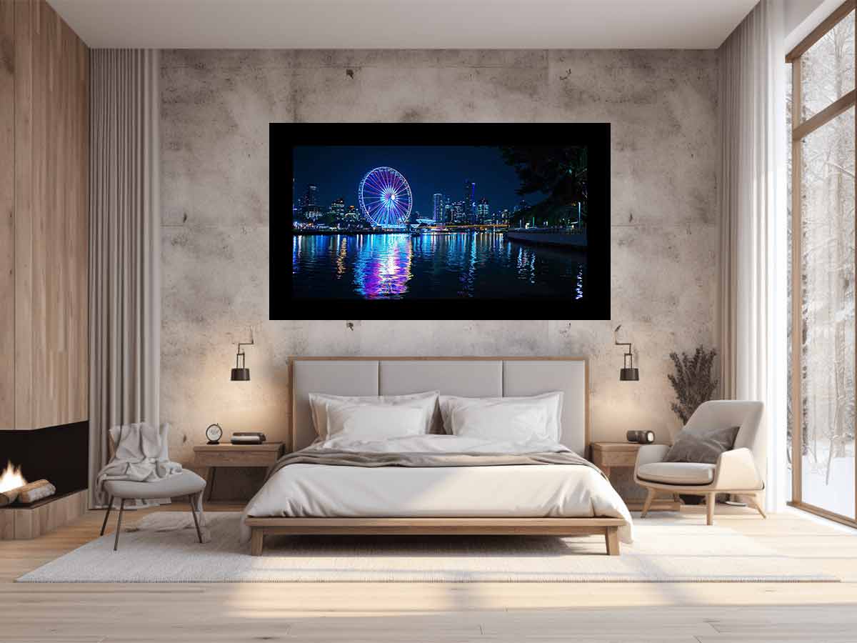 Brisbane Eye Canvas Art Print-1