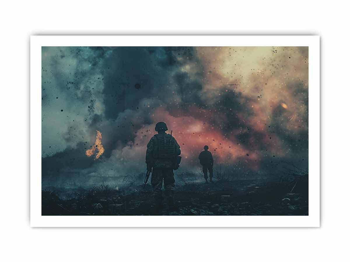 War Time Canvas Art Print-8