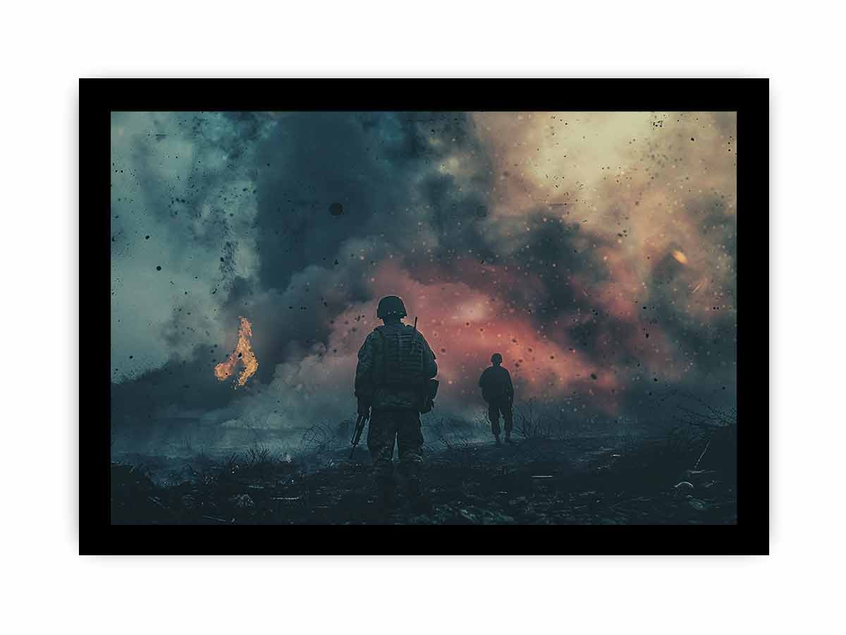 War Time Canvas Art Print-7