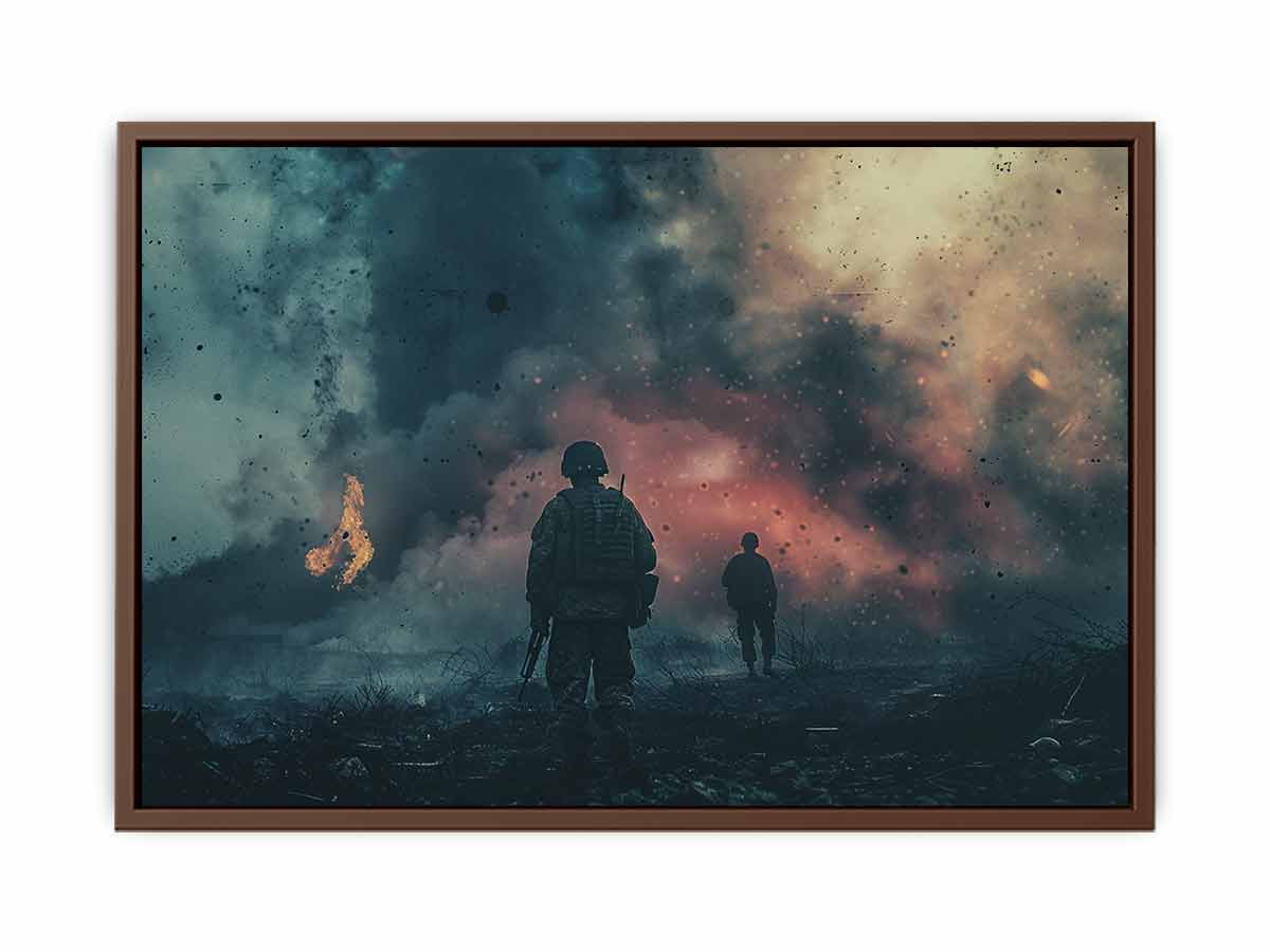 War Time Canvas Art Print-6