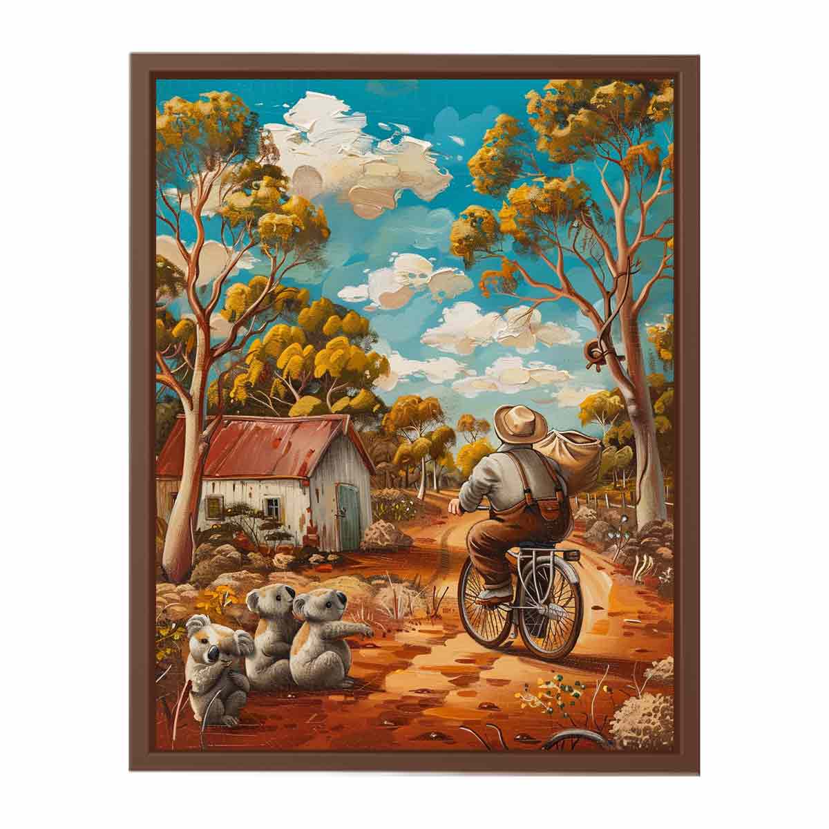 Aussie  Farmhouse  Canvas Art Print-6