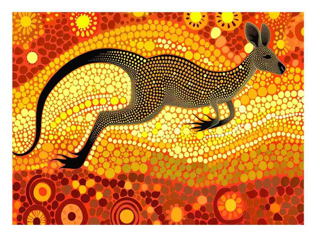 Kangaroo  Canvas Art Print-0