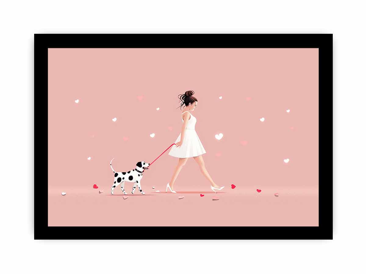 Love in the Air Canvas Art Print-7