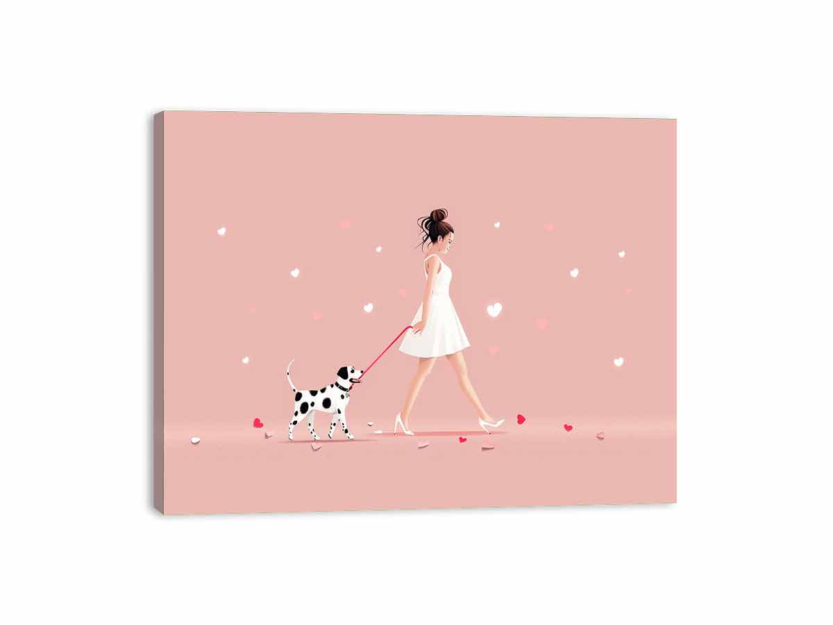 Love in the Air Canvas Art Print-3