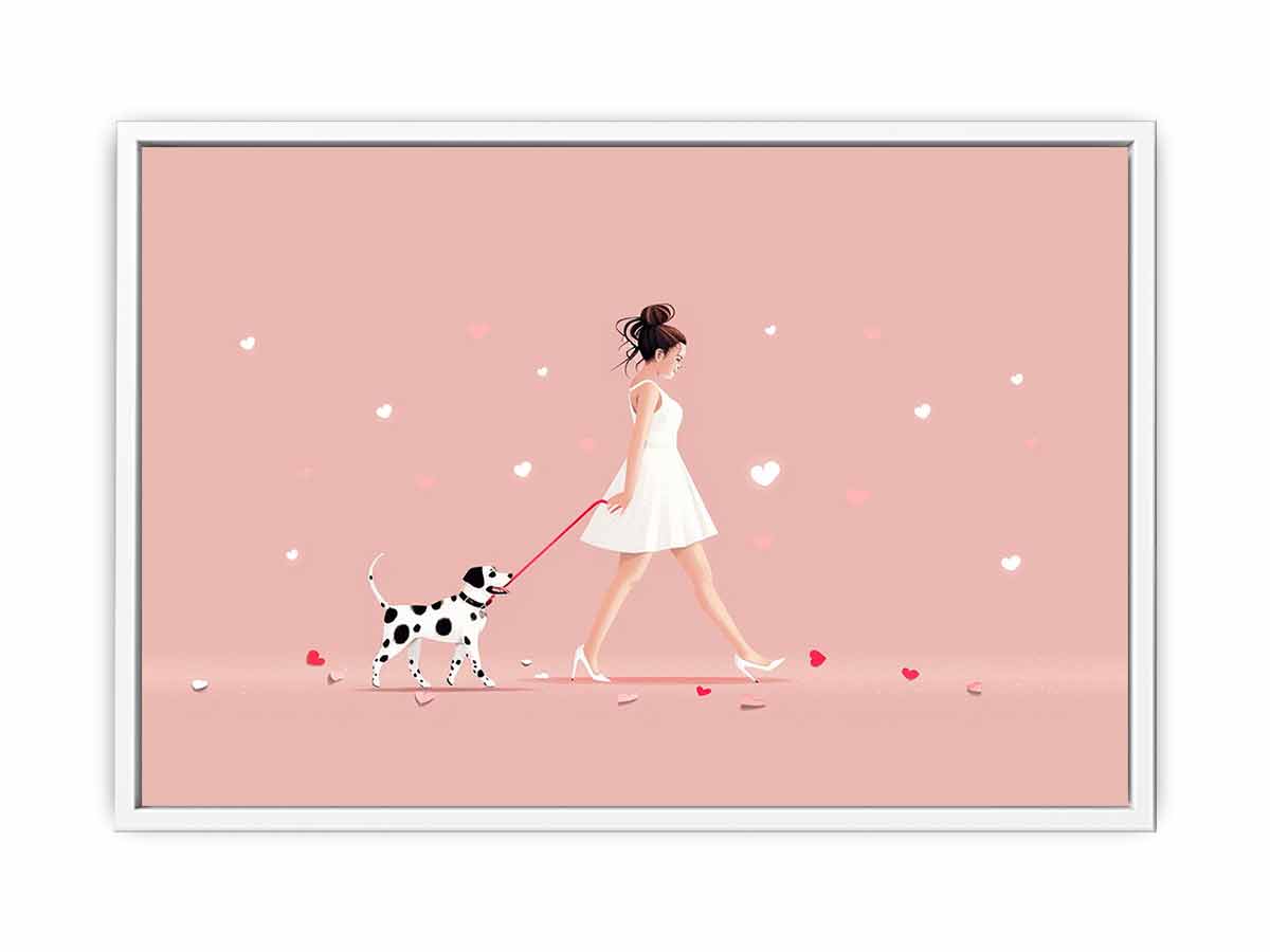Love in the Air Canvas Art Print-5