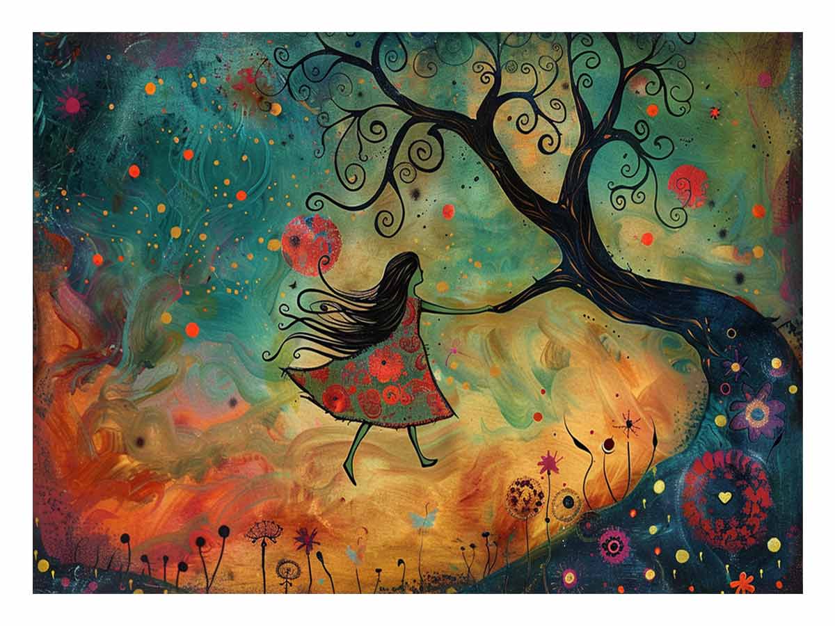 Dreams Fantasy   Canvas Art Print-0