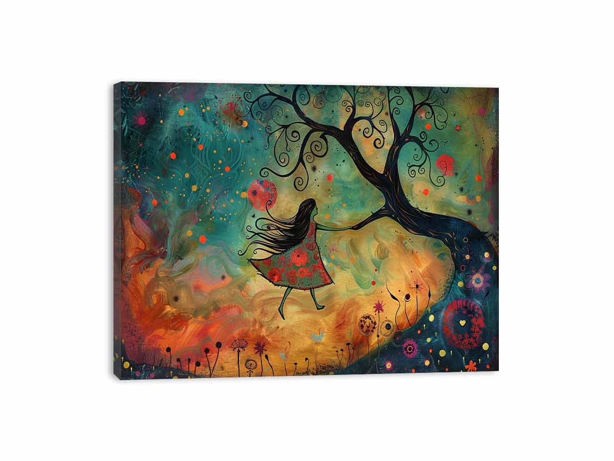 Dreams Fantasy   Canvas Art Print-3
