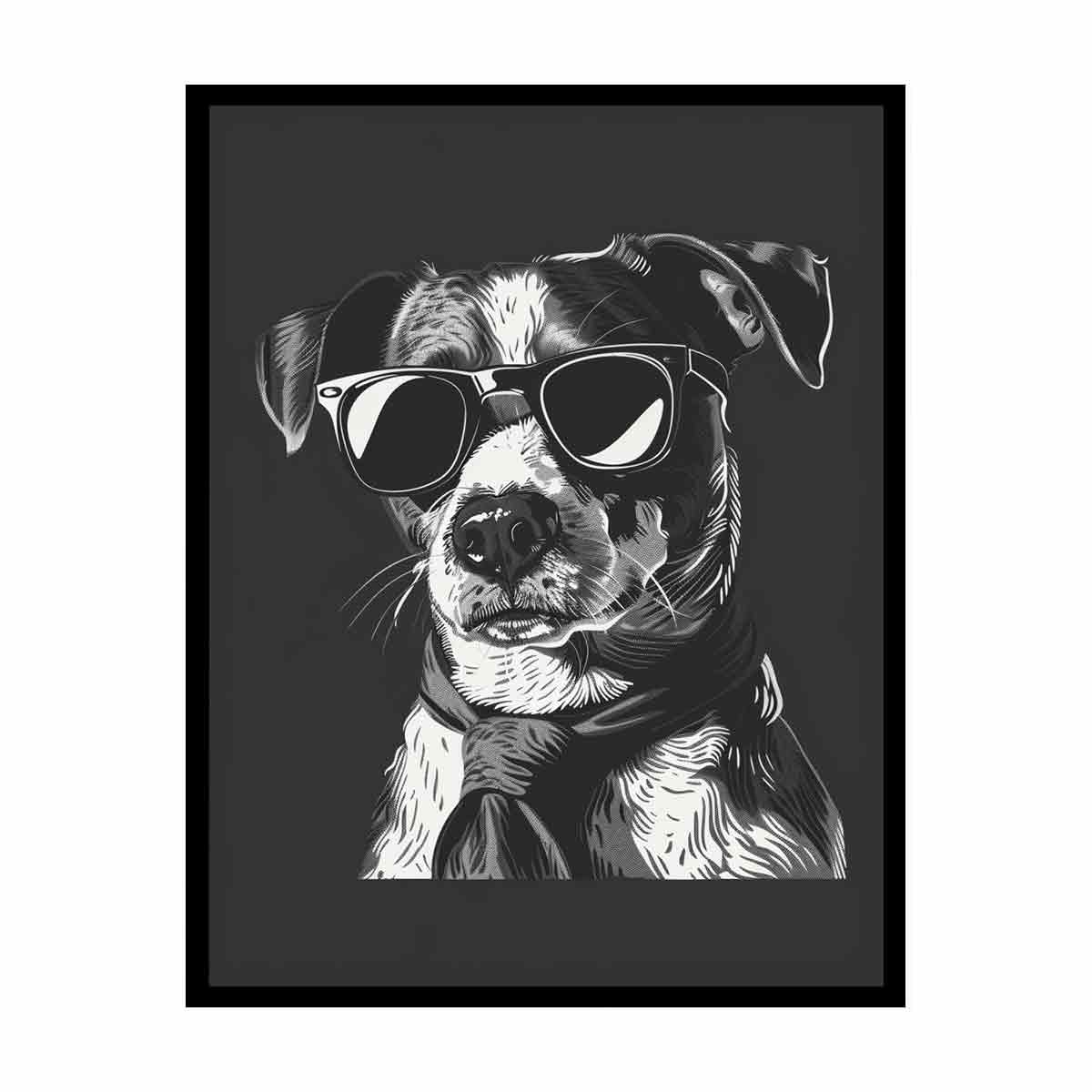 Dog    Canvas Art  Print-4