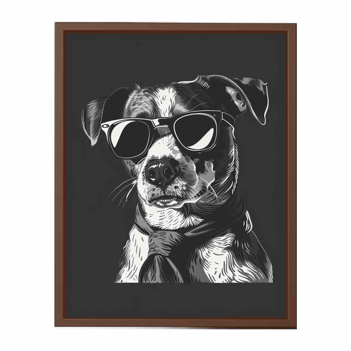 Dog    Canvas Art  Print-6