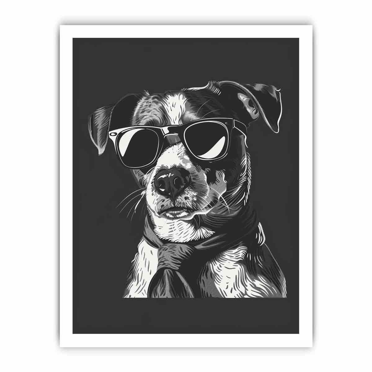Dog    Canvas Art  Print-8