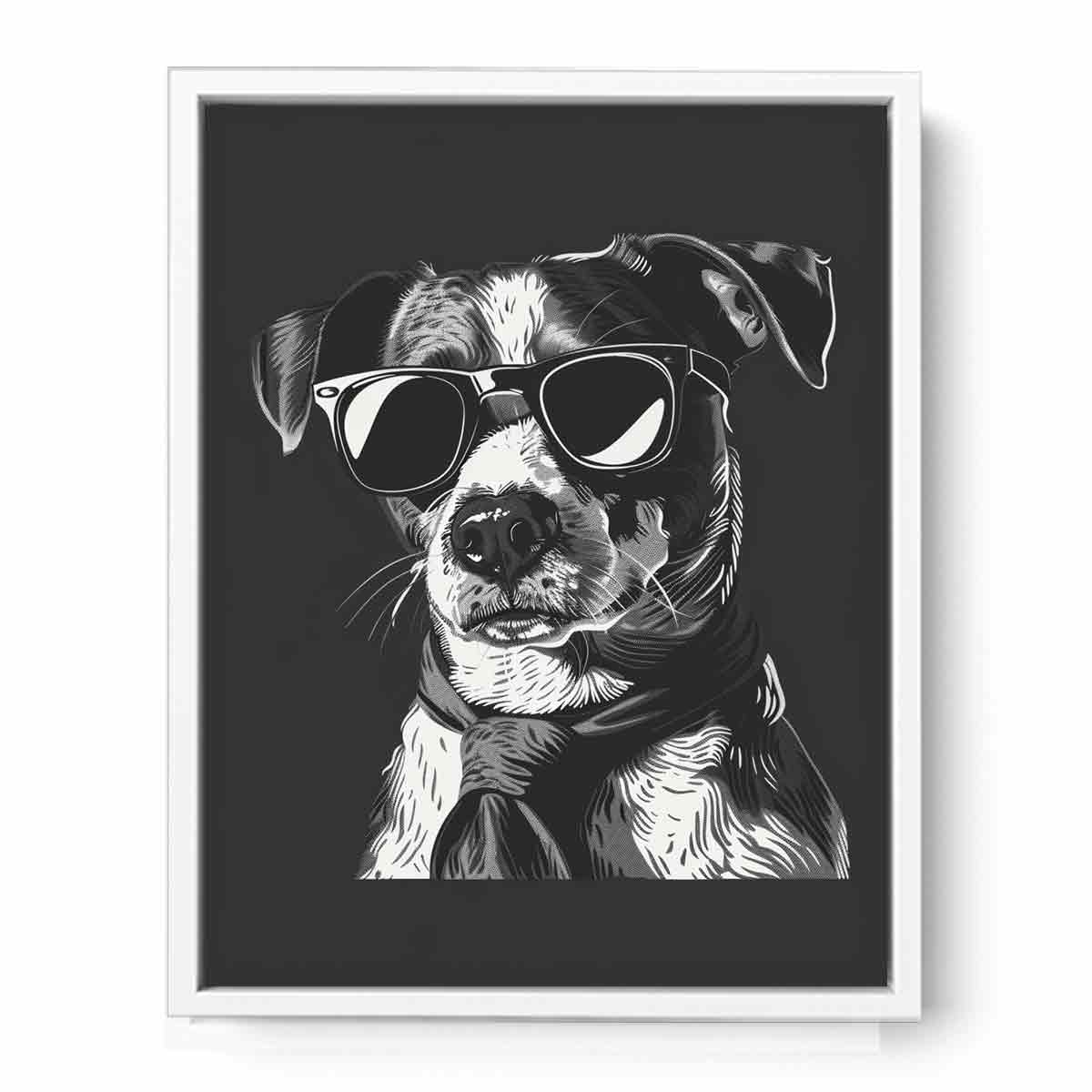 Dog    Canvas Art  Print-5