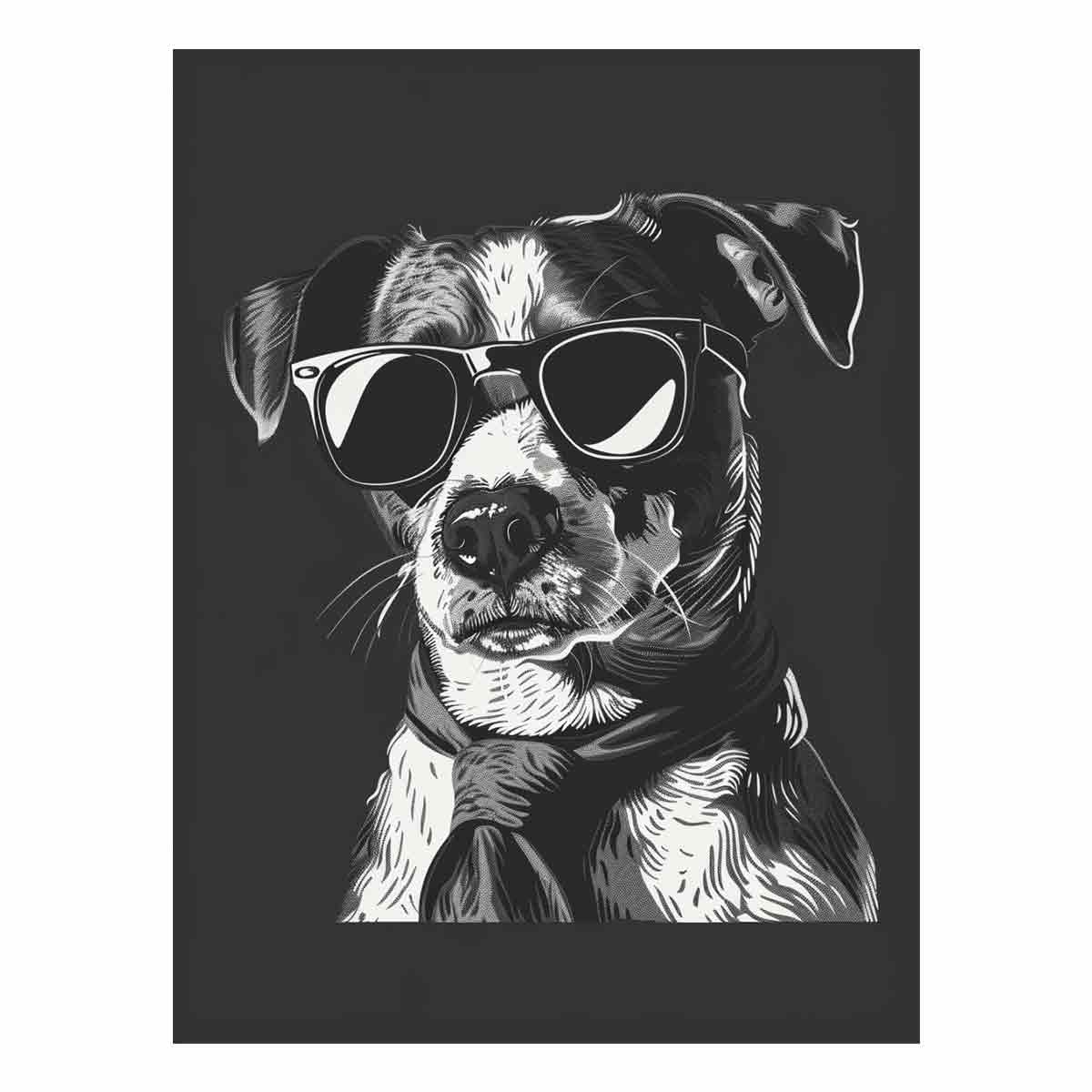 Dog    Canvas Art  Print-0
